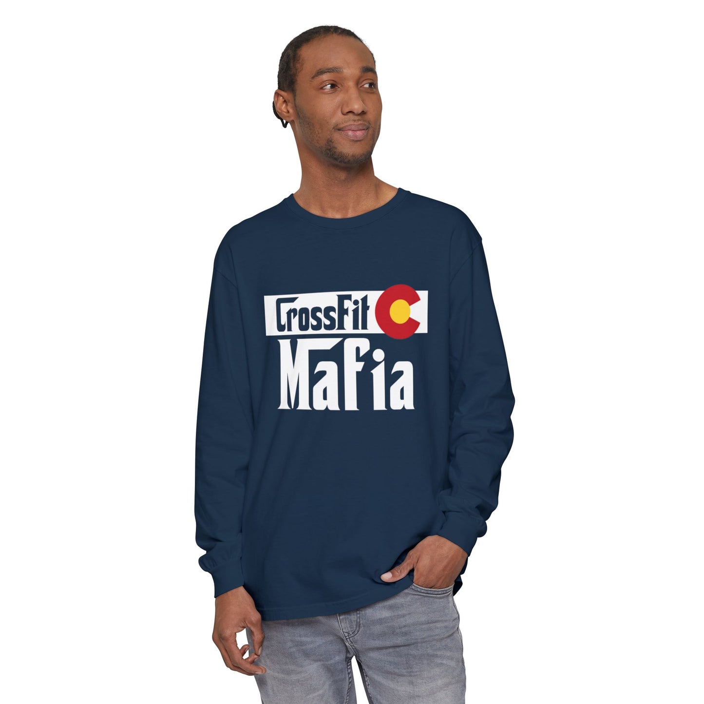 CO Flag LS 100% cotton