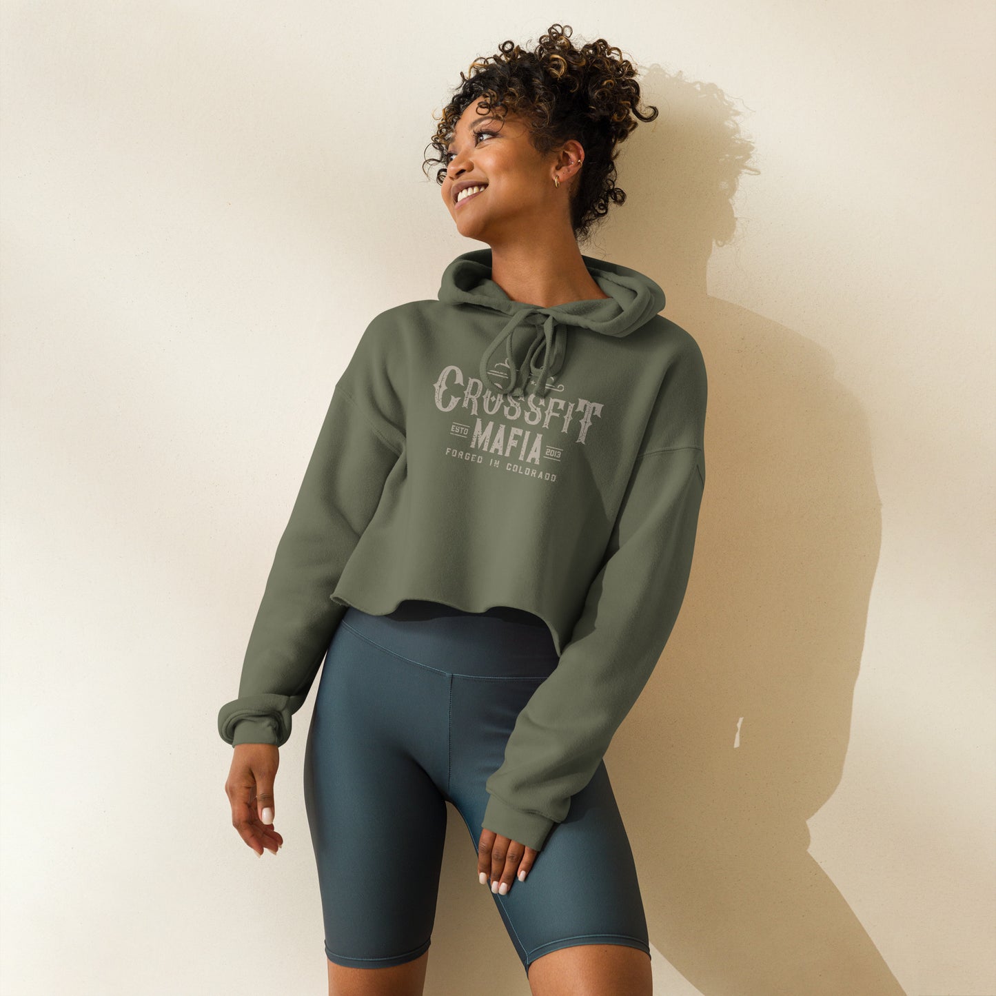 Mafia Country Crop Hoodie