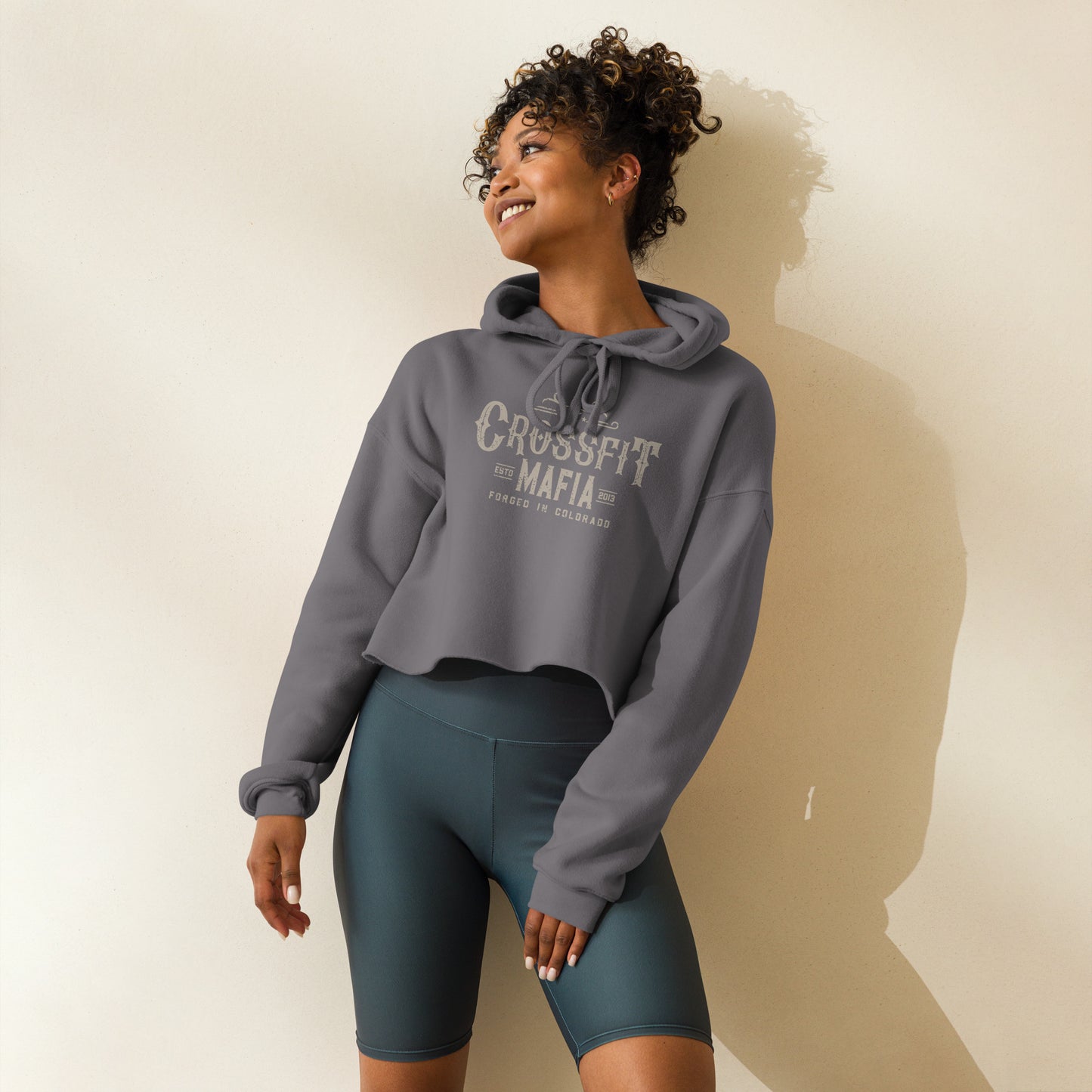 Mafia Country Crop Hoodie